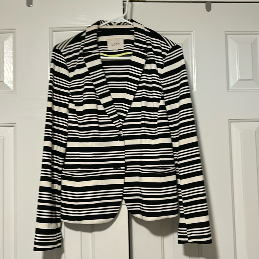 Loft striped jacket